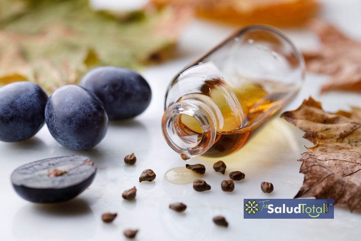 Beneficios del aceite de semilla de uva