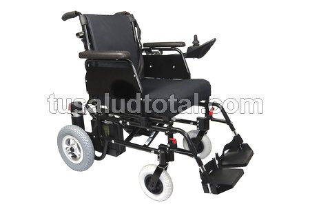 Aquí un modelo de silla de ruedas eléctrica